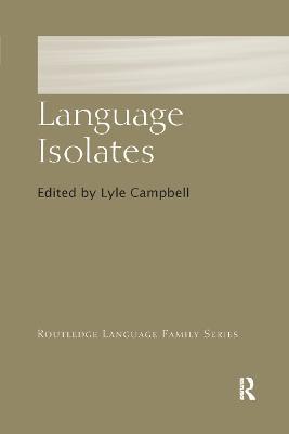 Language Isolates - cover