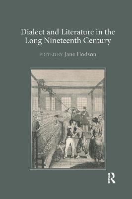 Dialect and Literature in the Long Nineteenth Century - cover
