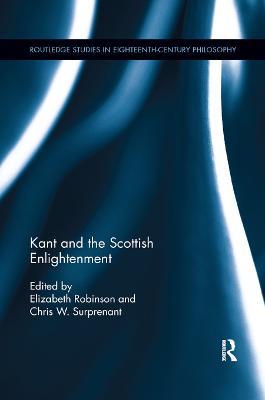 Kant and the Scottish Enlightenment - cover