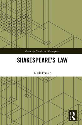 Shakespeare's Law - Mark Fortier - cover