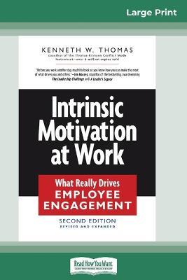 Intrinsic Motivation at Work (16pt Large Print Edition) - Kenneth W Thomas - cover