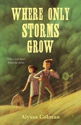 Where Only Storms Grow: A Novel about the Dust Bowl - Alyssa Colman - cover