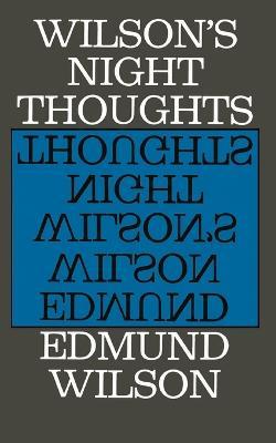 Night Thoughts - Edmund Wilson - cover