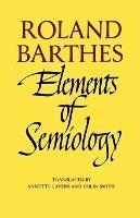 Elements of Semiology - Roland Barthes - cover