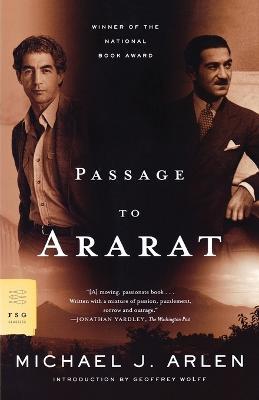 Passage to Ararat - Michael J Arlen - cover