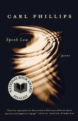 Speak Low - Carl Phillips - cover