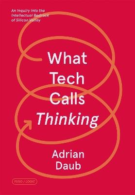 What Tech Calls Thinking: An Inquiry into the Intellectual Bedrock of Silicon Valley - Adrian Daub - cover