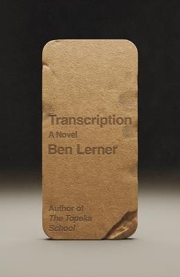Transcription - Ben Lerner - cover