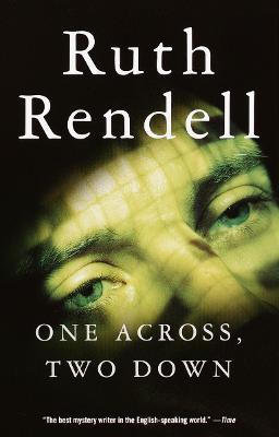 One Across, Two Down - Ruth Rendell - cover