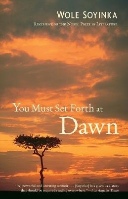 You Must Set Forth at Dawn: A Memoir - Wole Soyinka - cover