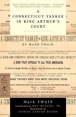 A Connecticut Yankee in King Arthur's Court - Mark Twain - cover