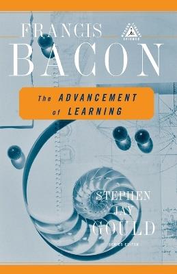 The Advancement of Learning - Francis Bacon - cover