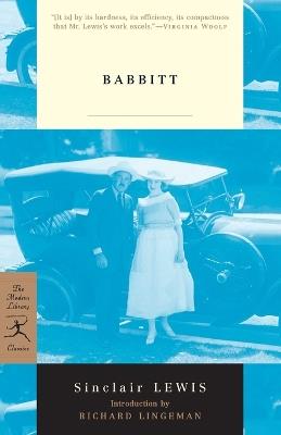 Babbitt - Sinclair Lewis - cover