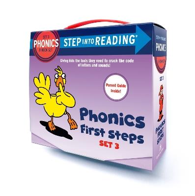 Step into Reading Set 3 Phonics First Steps Box Set: Includes 8 easy-to-decode books and Parent Guide - Ron Lieser,Ron Lieser - cover