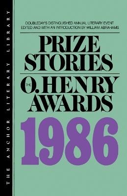 Prize Stories 1986: The O. Henry Awards - cover