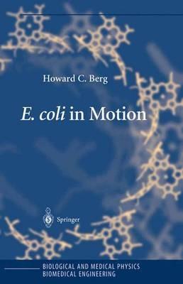 E. coli in Motion - Howard C. Berg - cover