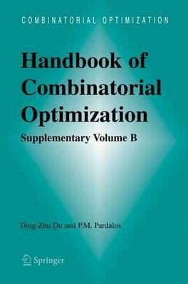 Handbook of Combinatorial Optimization: Supplement Volume B - cover