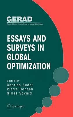 Essays and Surveys in Global Optimization - cover