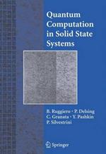 Quantum Computing in Solid State Systems