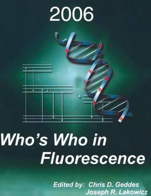 Who's Who in Fluorescence 2006 - cover