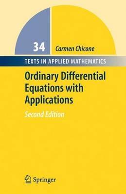 Ordinary Differential Equations with Applications - Carmen Chicone - cover
