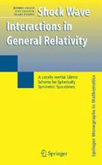 Shock Wave Interactions in General Relativity: A Locally Inertial Glimm Scheme for Spherically Symmetric Spacetimes