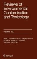 Reviews of Environmental Contamination and Toxicology 190 - cover