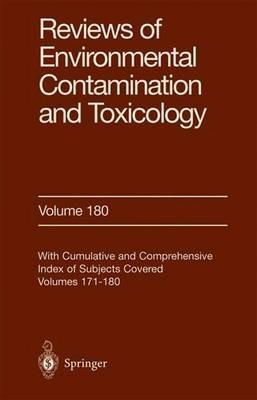 Reviews of Environmental Contamination and Toxicology: Continuation of Residue Reviews - cover