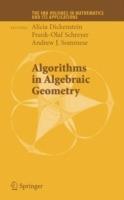 Algorithms in Algebraic Geometry - cover