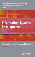 Information Systems Development: Challenges in Practice, Theory, and Education Volume 2