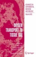 Oxygen Transport to Tissue XXX - cover