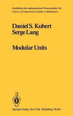 Modular Units - D Kubert,S. Lang - cover