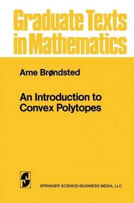 An Introduction to Convex Polytopes - Arne Brondsted - cover