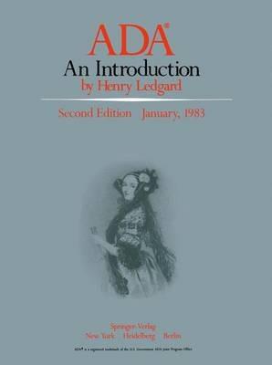 ADA®: An Introduction - Henry Ledgard - cover