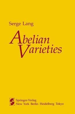Abelian Varieties - S. Lang - cover