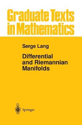 Differential and Riemannian Manifolds - Serge Lang - cover