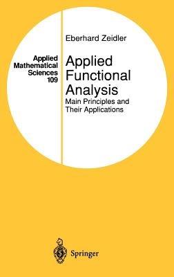 Applied Functional Analysis: Main Principles and Their Applications - Eberhard Zeidler - cover