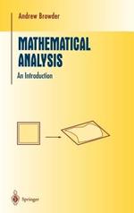 Mathematical Analysis: An Introduction