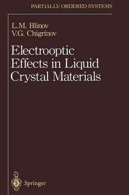 Electrooptic Effects in Liquid Crystal Materials - L.M. Blinov,V.G. Chigrinov - cover