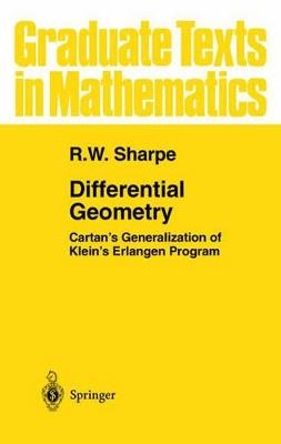 Differential Geometry: Cartan's Generalization of Klein's Erlangen Program - R.W. Sharpe - cover