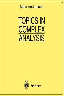 Topics in Complex Analysis - Mats Andersson - cover