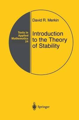 Introduction to the Theory of Stability - David R. Merkin - cover