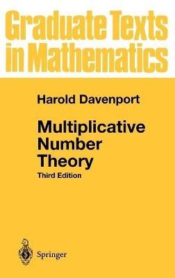 Multiplicative Number Theory - Harold Davenport - cover