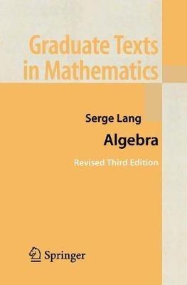 Algebra - Serge Lang - cover