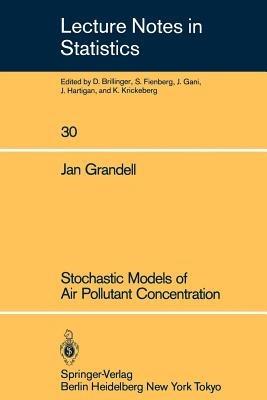 Stochastic Models of Air Pollutant Concentration - Jan Grandell - cover