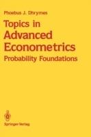 Topics in Advanced Econometrics: Probability Foundations - Phoebus J. Dhrymes - cover