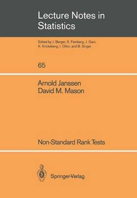 Non-Standard Rank Tests - Arnold Janssen,David M. Mason - cover