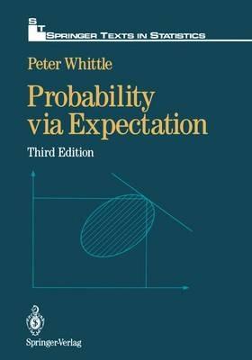 Probability via Expectation - Peter Whittle - cover