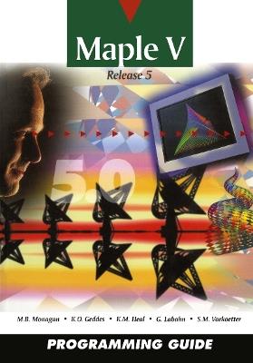 Maple V Programming Guide: for Release 5 - Waterloo Maple Incorporated - cover