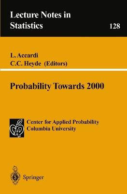 Probability Towards 2000 - cover
